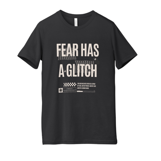 Fear Has a Glitch - Black Tee