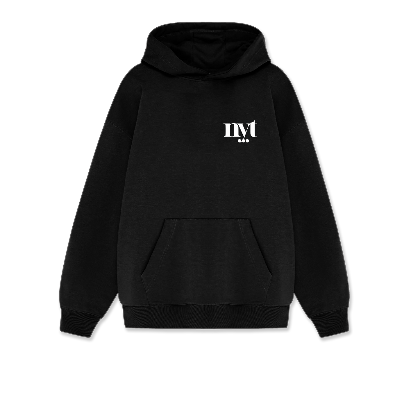 Not Your Typical Hoodie - Black/White/Red